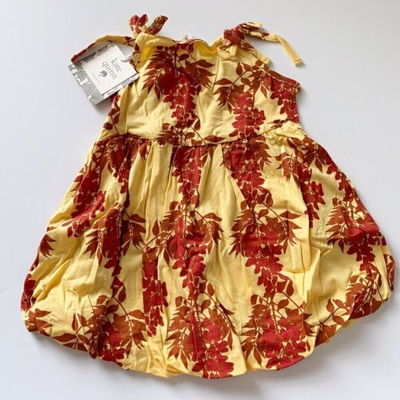 Kate Quinn Organics Girl Modal Bubble Dress 12-18 Months - Picture 4 of 7